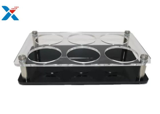 comprare fori trasparenti dello strato acrilico del plexiglass di 2mm i 6 sta il supporto di tazza online manufacture