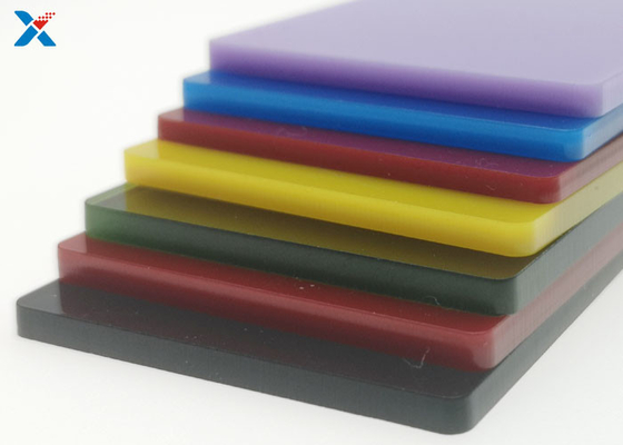 comprare Pannelli acrilici fusi neri di resistenza della fiamma dello strato del plexiglass 8x4 online manufacture