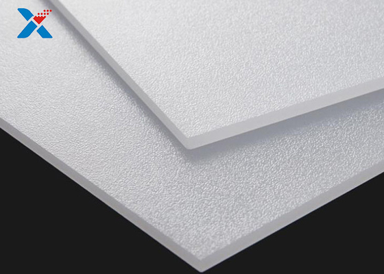 bianco dello strato acrilico del diffusore del policarbonato di 1mm chiaro per la luce del LED