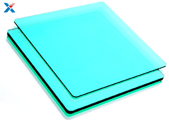 il tetto blu del policarbonato di 2mm riveste gli strati di pannelli di plastica della serra del PC