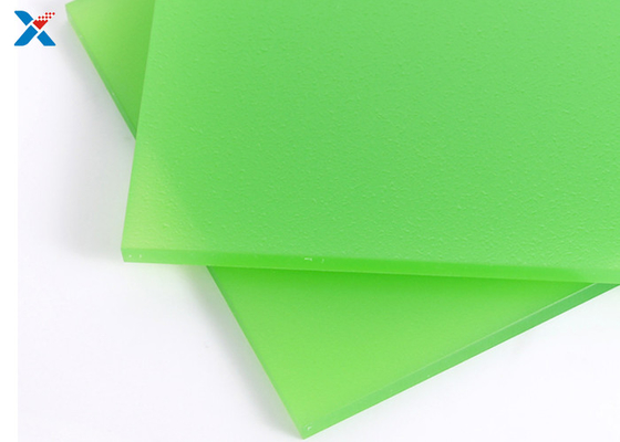 Dimensione su ordinazione 1220*1830mm verde dello strato 1220*2440mm del policarbonato di 3mm