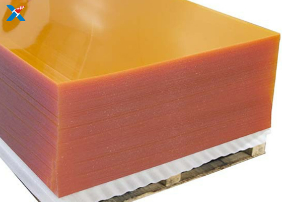 L'acrilico di plastica su misura riveste il bordo coprente arancione del perspex