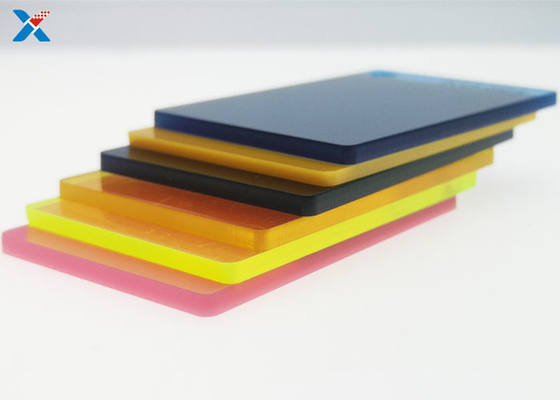 Strato acrilico colorato del plexiglass del perspex