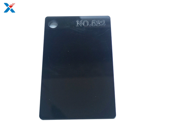 DIY scuro traslucido di incisione e di Grey Acrylic Sheet Laser Cutting