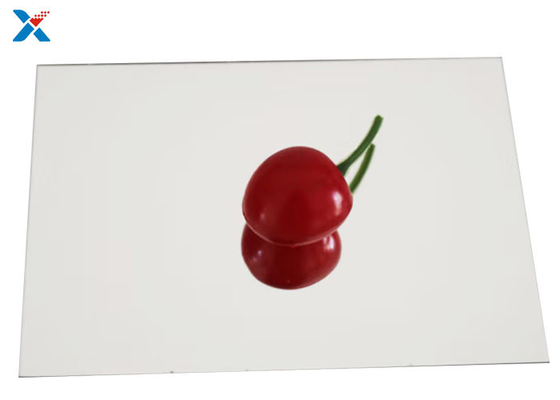 Foglio acrilico specchiato argento flessibile 30,5 x 61 cm, perfetto per insegne decorative