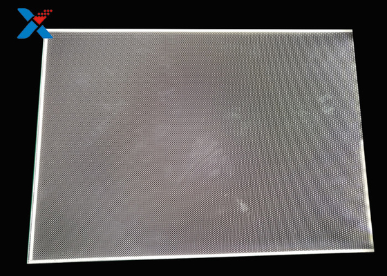 Il laser acrilico del pannello della guida di luce della chiara colata del perspex punteggia la stampa UV