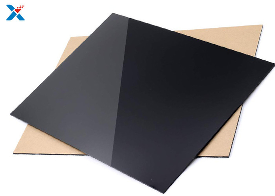 Il plexiglass 2mm ha colorato lo strato espulso nero del perspex dei pannelli acrilici