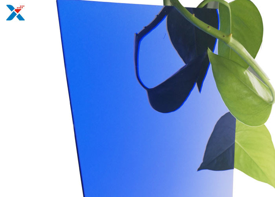 Pannello acrilico decorativo acrilico blu del bordo di pubblicità dello strato 8x4